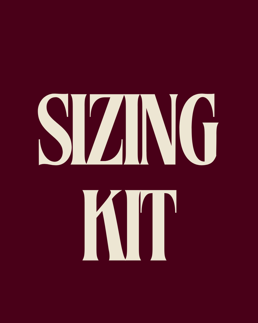 Sizing Kit